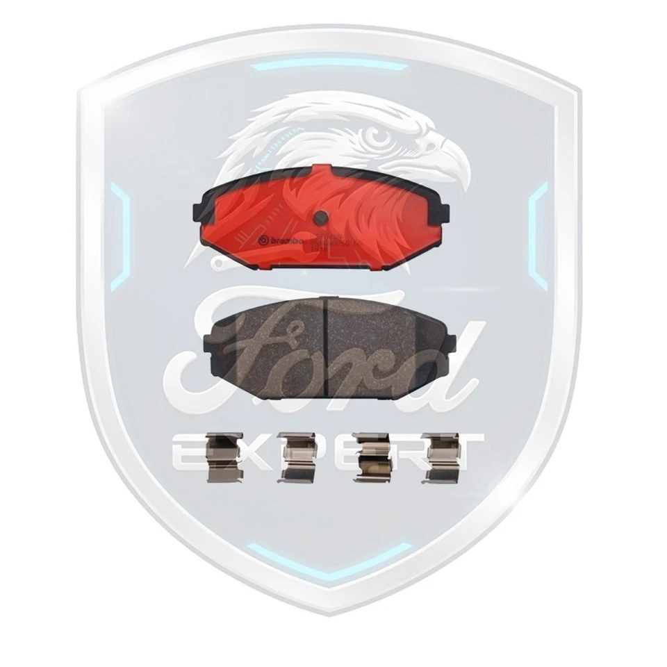 Kit de pastillas de freno delanteras de cerámica Brembo OEM para Honda Odyssey 1999-2004 9 años de garantía. Foto 3 de 4