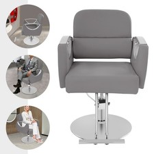 Adjustable Salon Chairs for Hair Stylist, 360 Rotating Barber Chair 82-92cm