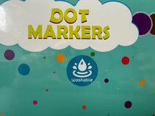 Soucolor 8 Washable Dot Markers