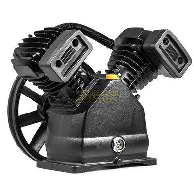 #ad 3 HP Replacement Air Compressor Pump Single Stage 2 Cylinder 12.7 CFM V Style $219.95