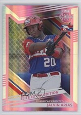 2022 Panini Elite Extra Edition Pink Jalvin Arias #181 1k2s
