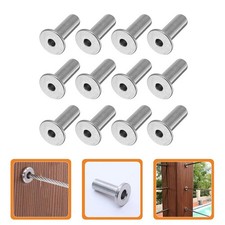 20 Pcs Stainless Cable Railing Kits Protector Sleeves for Stair Deck Railing