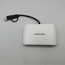 WAVLINK USB C and USB 3.0 to Dual 4K DisplayPort/HDMI Adapter