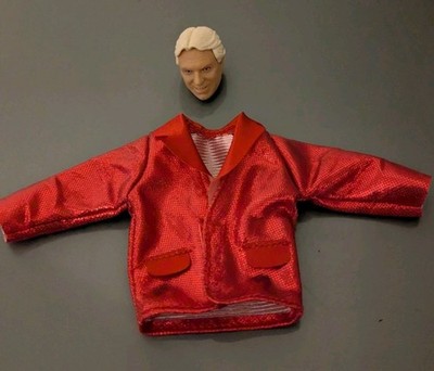 WWE Elite Legends 29 Custom Fodder Bobby The Brain Heenan Soft Red Jacket & Head