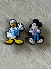Disney Crocs Dapper Donald And Mickey Mouse Jibbitz Charms