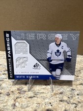 2007-08 SP Game Used Authentic Fabrics Mats Sundin JERSEY! Toronto Maple Leafs