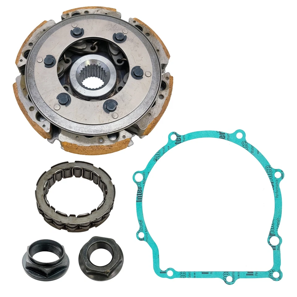 PARA YAMAHA- RHINO 700 2008-2013 conjunto de suporte de embreagem molhado com junta e rolamento EUA - Imagem 2 de 4
