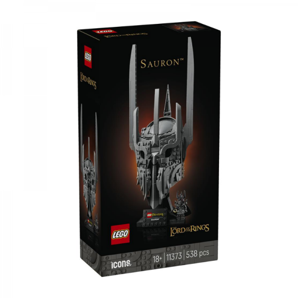 Joom Lego Nero 11373 Il Signore Degli Anelli: Blocchi Da Costruzione Casco Di Sauron - Immagine 2