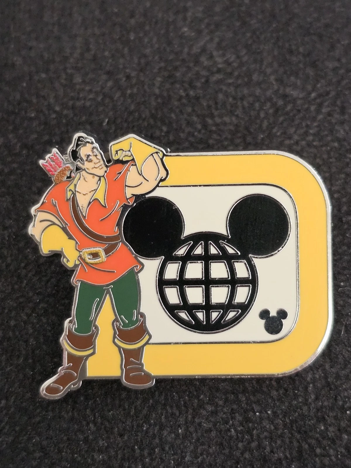 2025 Gaston Walt Disney World D Series Hidden Disney Pin Hidden Mickey Pin (13)