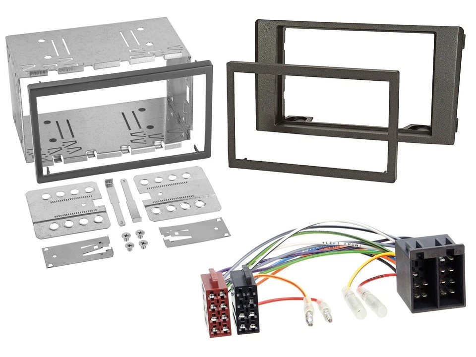 Pioneer CD USB MP3 Bluetooth 2DIN DAB Autoradio für Iveco Daily 06-14 dunkelgrau - Bild 3 von 4