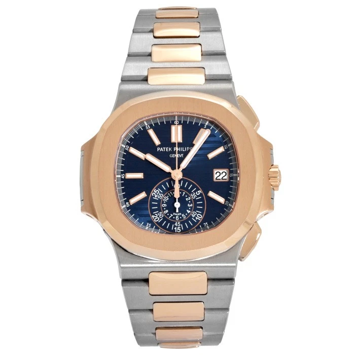 Patek Philippe — Patek Philippe Nautilus 5980 / 1AR-001 Stainless Steel K18Rose Gold #YKW011