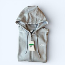 Nike Men  s Full Zip Club Fleece Hoodie FN3861-057 Size XL