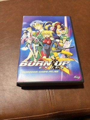 BURN UP EXCESS WARRIOR CASE FILES Anime ADV Films OOP, Preowned, Free Shipping