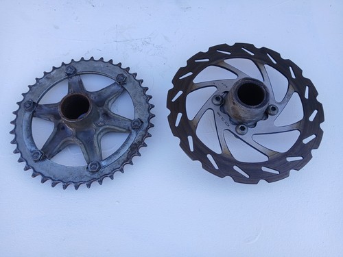 2002 03 YAMAHA RAPTOR 660 OEM BRAKE DISC Sprocket HUB COLLAR REAR AXLE Rotor 