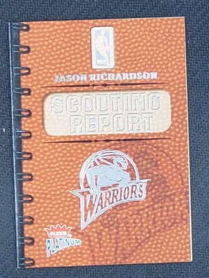 2003-04 Fleer Platinum Scouting Report /400 Jason Richardson
