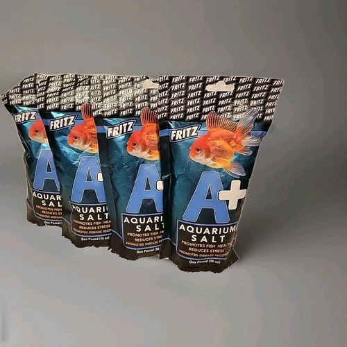 Fritz Aquarium Salt 4 Pack 16oz Each. Free Ship!