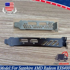 For Sapphire AMD Radeon RX6400 Graphics Video Card Full / Low Profile Bracket US