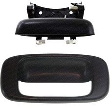 Exterior Tailgate Handle With Bezel For 1999-2006 Chevrolet Silverado 1500