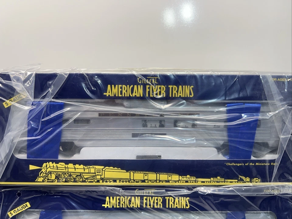 American Flyer 6-48975 S Scale Pennsylvania Railroad Passenger Set (Set of 2) LN - Image 4 of 4