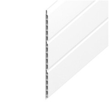 uPVC Hollow Soffit Board White 9mm x 300mm x 5m for Conservatory Insulation