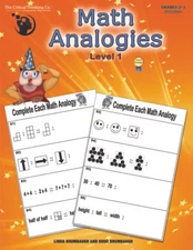 Math Analogies Level 1 - Analogical & Mathematical Reasoning Puzzles, Gr. 2-3