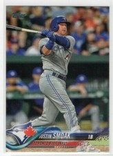 Justin Smoak 2018 Topps Series 1 Baseball Base Common #82 Toronto Blue Jays