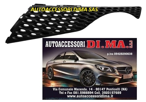 GRIGLIA PARAURTI ANTERIORE SX NISSAN JUKE 1^ SERIE DAL 2010 AL 2014 NUOVO