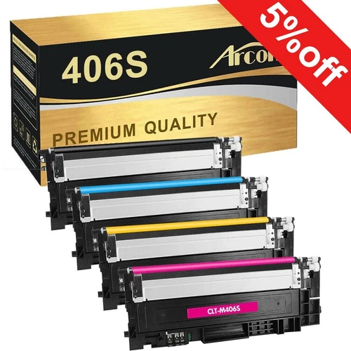Toner XXL für Samsung CLX 3305 CLP 365 C410W C460FW C460W CLP 360 CLT 406s