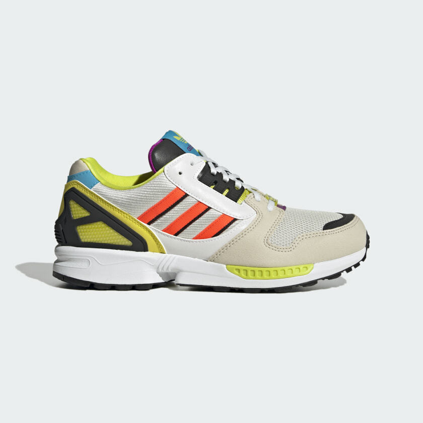 Adidas Originals ZX 8000 Leather Crystal White Bliss Running 