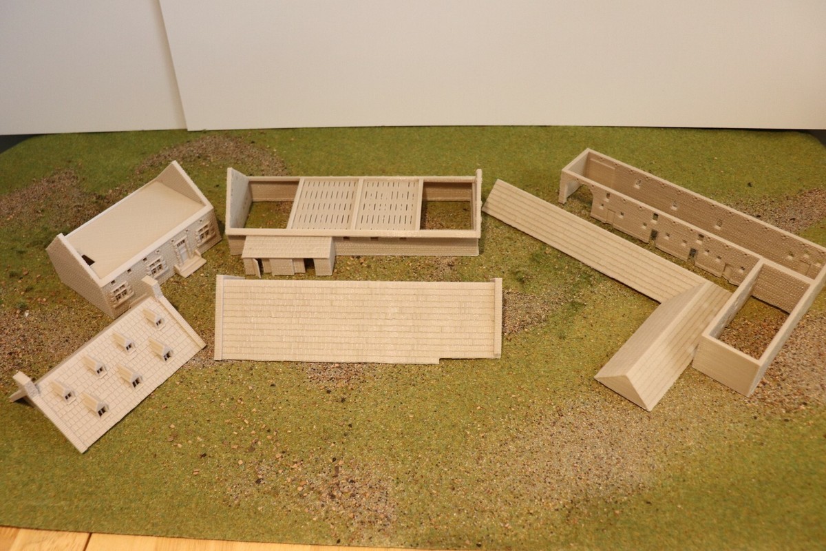 Décor Wargame 3D : La Haye Sainte Waterloo - Wargame Zone Neuf