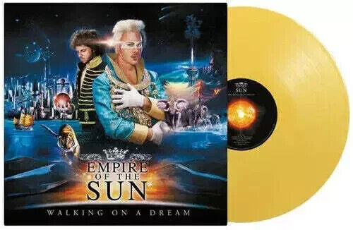 Empire Of The Sun Walking On A Dream Vinyl Mustard Yellow LP Limited Sealed - Picture 1 of 2