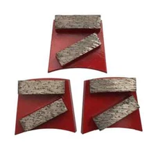 Fast-Change Diamond Floor Grinding Discs, Wet or Dry, Set of 3pcs