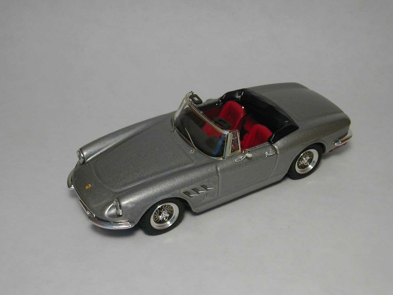 Ferrari 330 Gt Spider 1966 Grey 1:43 Model BEST MODELS