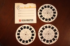 VINTAGE GAF VIEW-MASTER THE ROADRUNNER B538 3 REELS PACKET