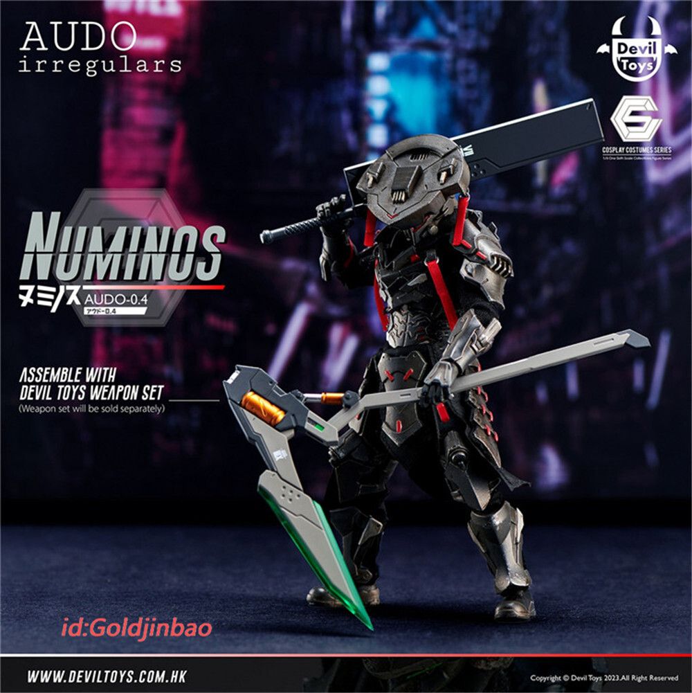Devil Toys X AUDirregulars 1/12 Numinos Action Figure Model