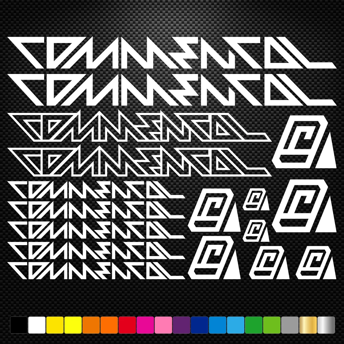 Kit stickers vélo mountain bike Commencal – Déco Sticker Store