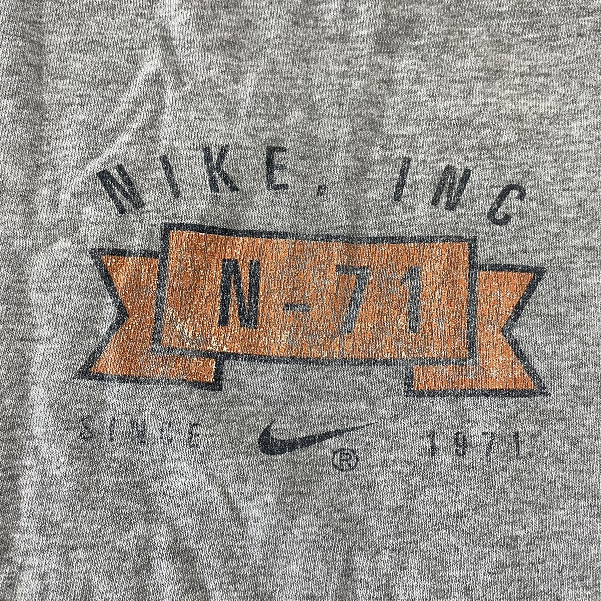 その他 n Vintage Nike Inc Short Sleeve Center Check T Shirt Men's Large