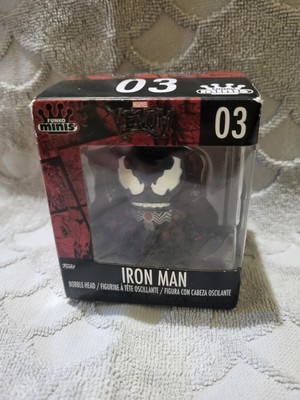 3-Funko Minis Venomized Marvel Heros Groot, Iron Man, Thanos New 