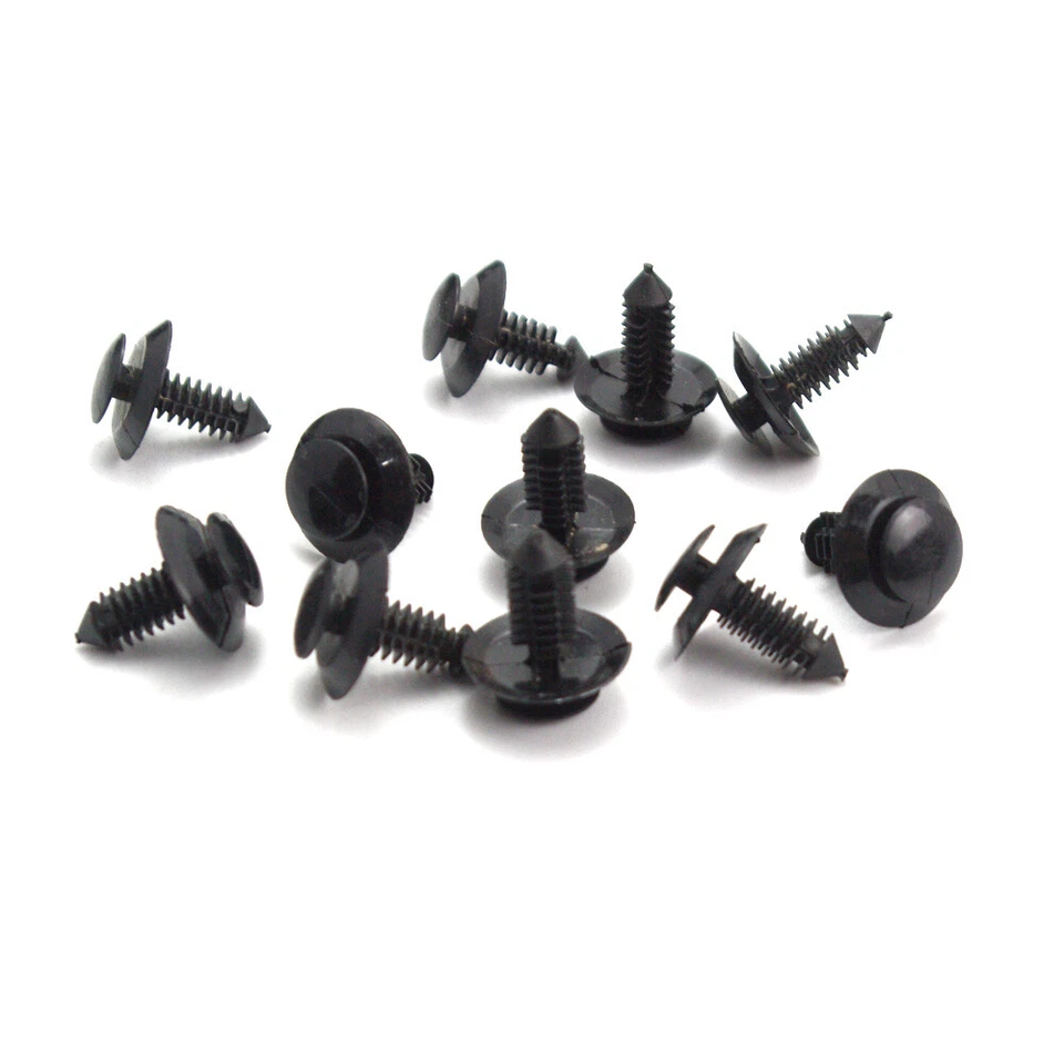 50x For Ford 1981-on N801925S Clips Door Trim Panel Clip Retainer Fastener Black Foto 2 de 4