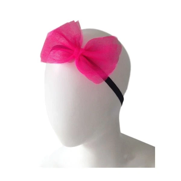 Ladies TUTU & HAIR BOW 80s Neon costume HEN PARTY OUTFIT fancy dress Party skirt - Image 2 of 3