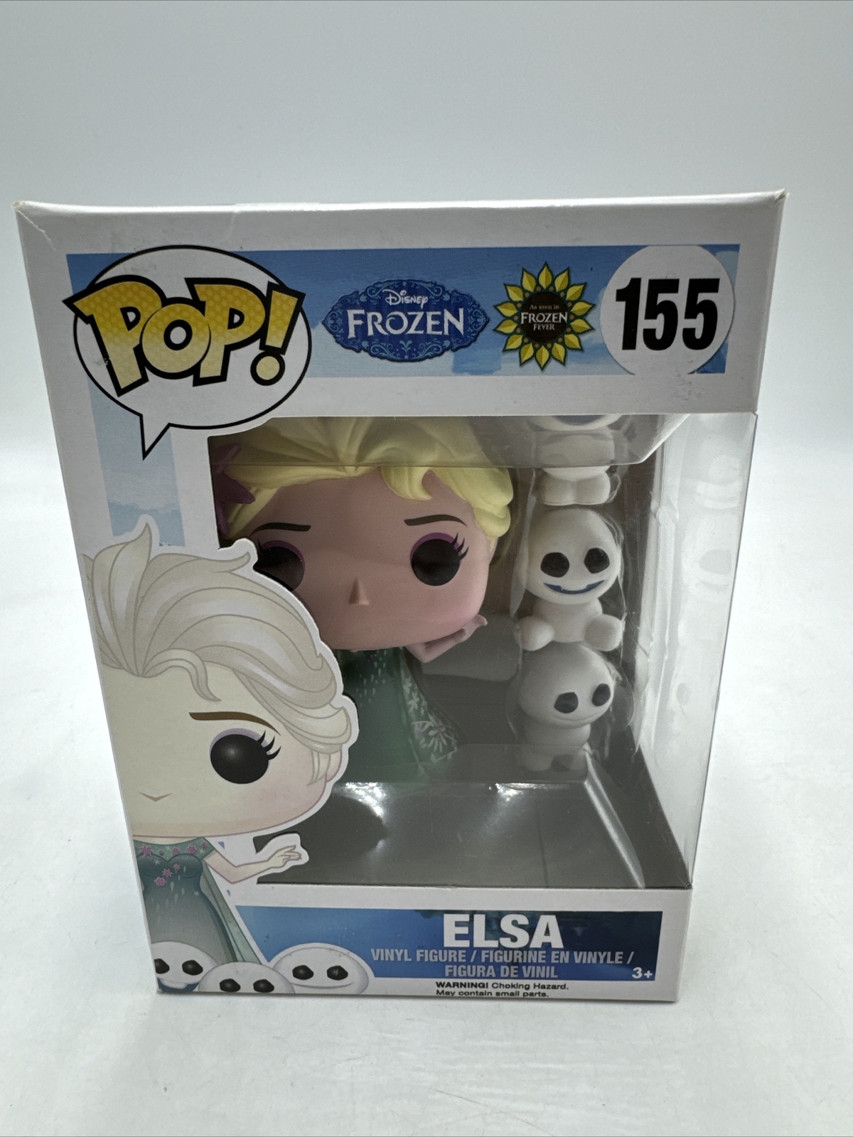 Funko Pop! Vinyl: Disney - Elsa #155 Sun Damaged Box