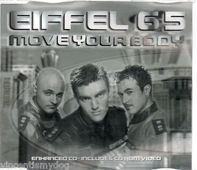 EIFFEL 65 - MOVE YOUR BODY (3 tracks + video CD single)
