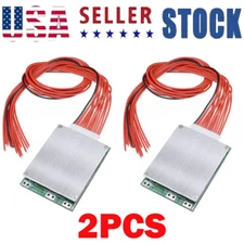 2x 48V-13S-35A Li-ion Battery BMS PCB PCM E-bike Ebicycle Balance Circuit Boards