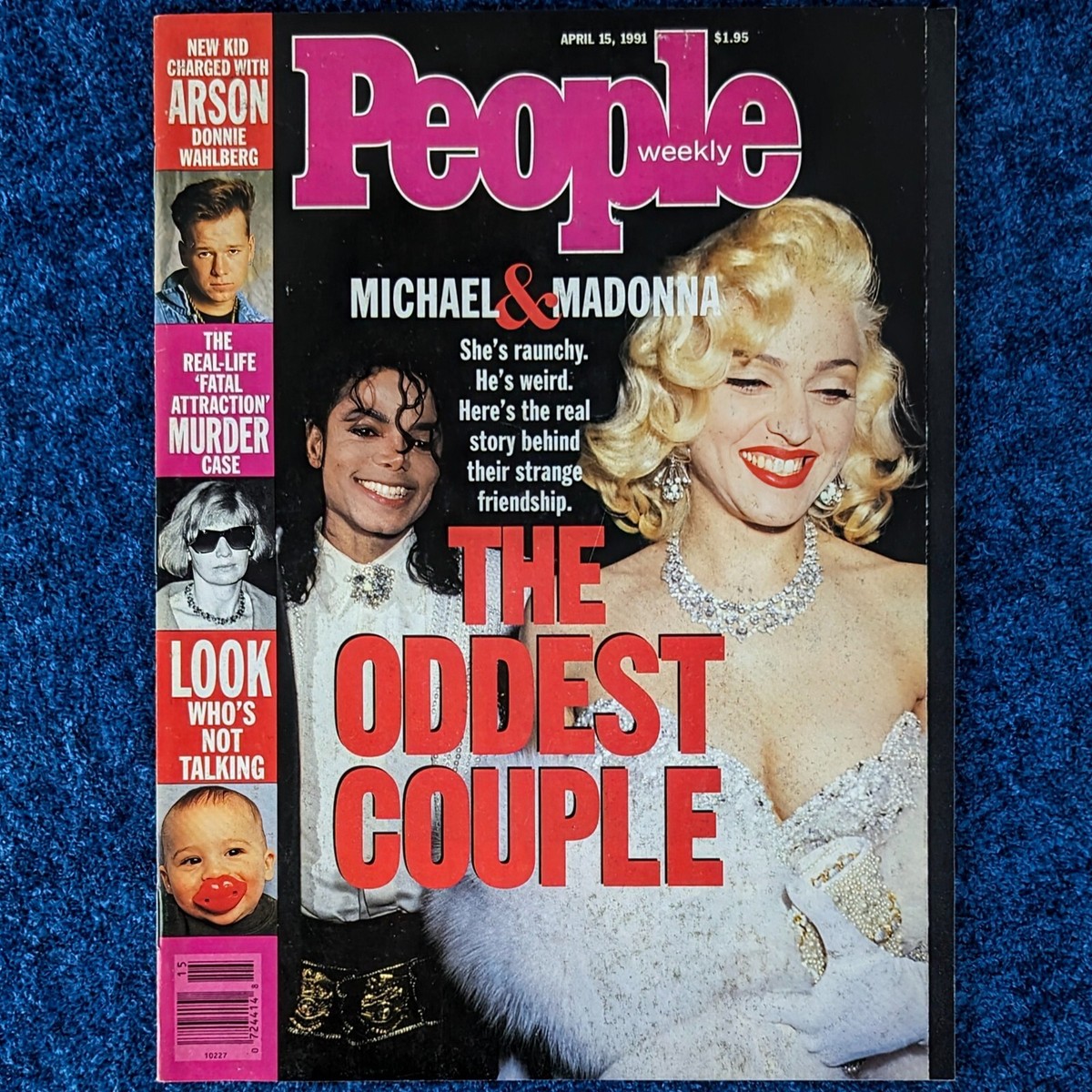 MADONNA PEOPLE MAGAZINE US 1991 Oscars Michael Jackson | eBay