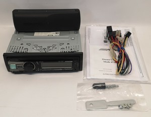 Alpine Cde190r Car Cd Mp3 Receiver With Front Usb Port And Aux
