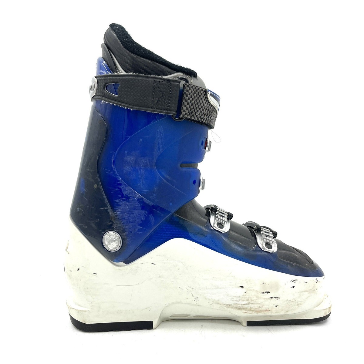 Salomon Impact 8 Energyzer 90 Blue White Ski Boots Men's Size 27