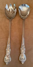 Reed & Barton Marlborough Stainless Hostess Serving Set large fork spoon