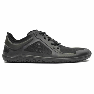 VivoBarefoot Primus Lite III Men's 12.5 All-Weather WaterRepellent Shoes Black