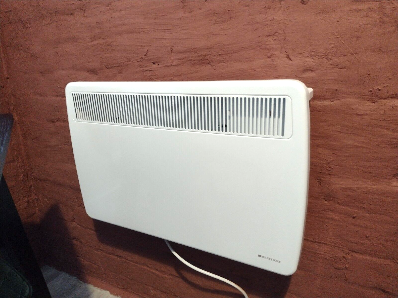 Heatstore 1.25kw 7 day and 24 hour timer Electric Wall Mounted Panel Heater  | eBay