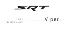 2014 Dodge Viper Owners Manual